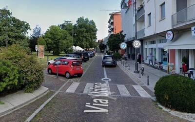 Immagine con via Udine