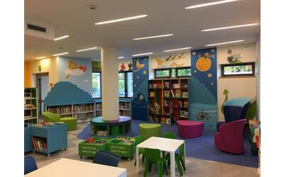Immagine sezione ragazzi biblioteca di tavagnacco