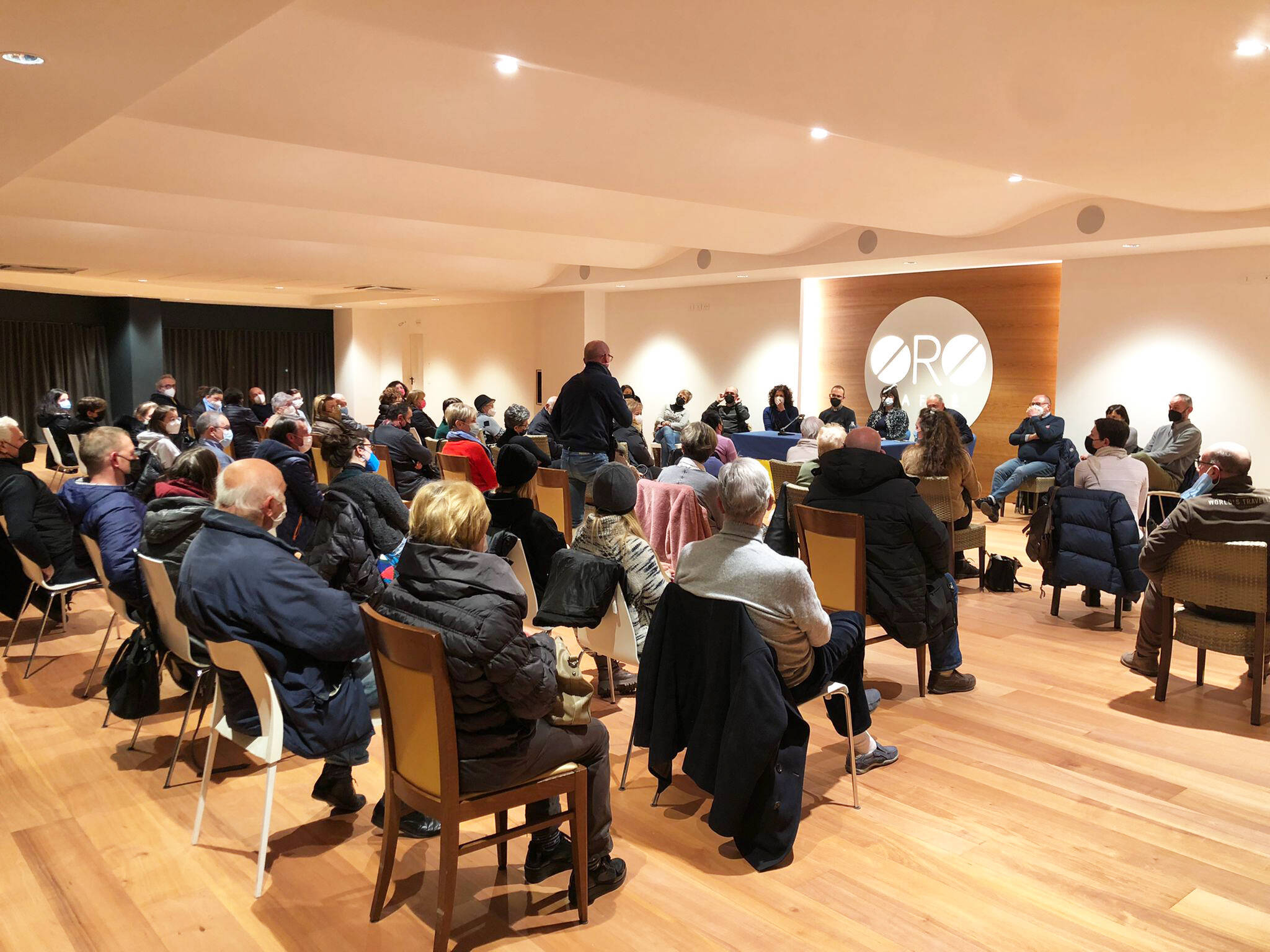 Immagine dell'incontro con i cittadini ucraini