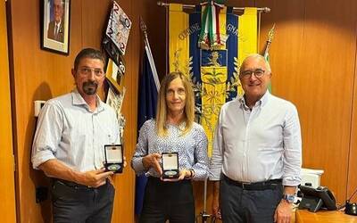 Immagine con Contardo, Casarsa e il Sindaco Lirutti