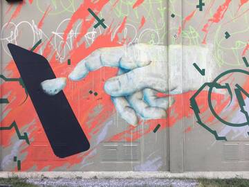 “Congiunture": la nuova opera di street-art promossa dall’Associazione IDEO