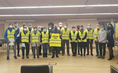 gruppo dei volontari civici di Tavagnacco