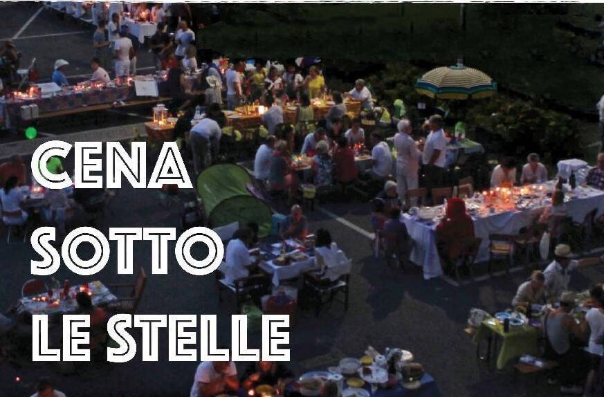 cena su un prato