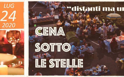 locandina Cena sotto le stelle 2020