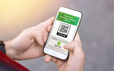 Cellulare con green pass