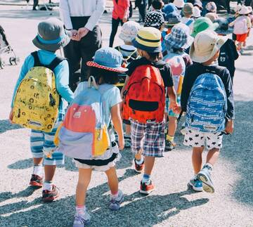 Andare a scuola con il Piedibus