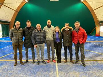 Impianto sportivo di Colugna: rinnovato il campo da tennis e calcio a 5 al coperto