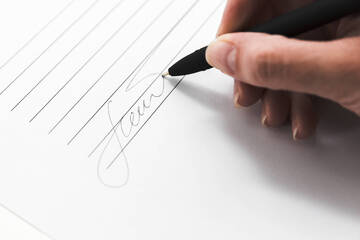 Autenticare una firma