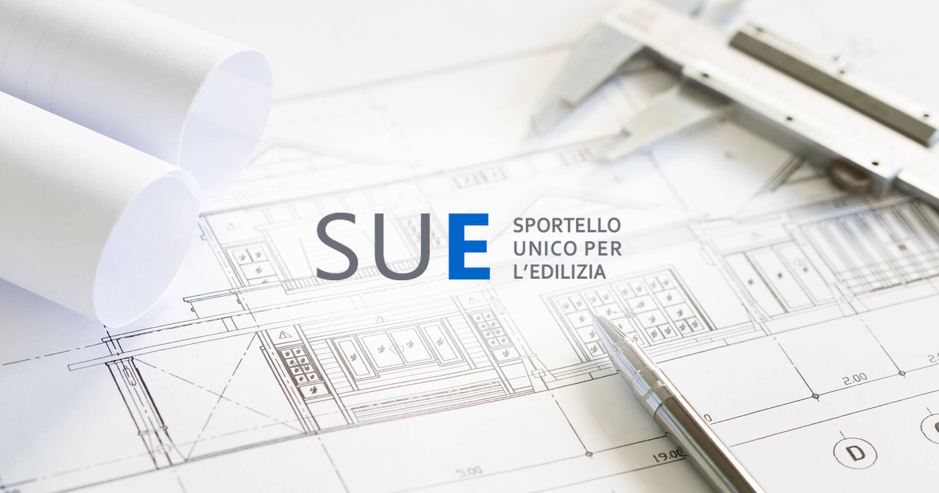 Immagine con logo SUE